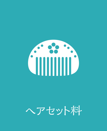 ヘアセット料